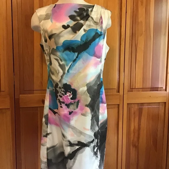 Ann Taylor Print Dress Size 10 - Picture 1 of 5